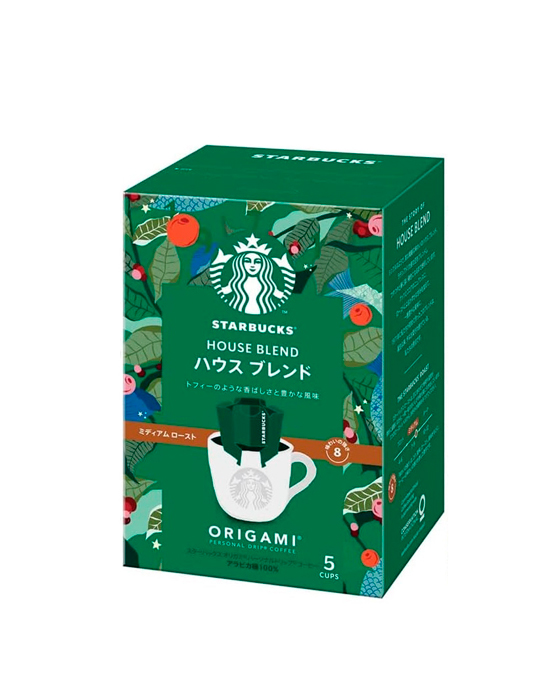 Кофе для заваривания в кружке Starbucks Origami House Blend