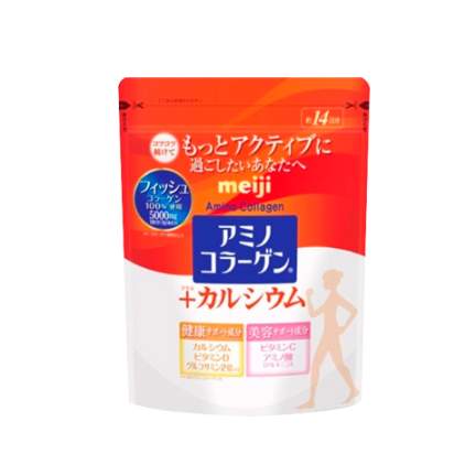 Meiji Амино коллаген с кальцием, 14 дней