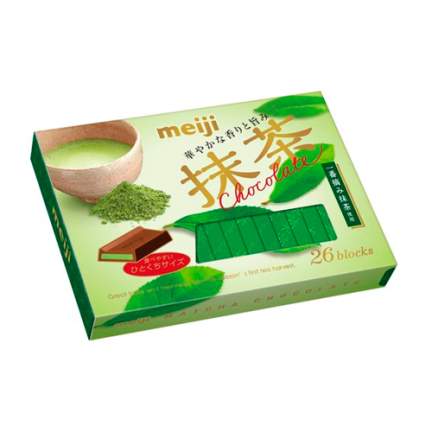 Шоколад с чаем Матча Meiji, до 04.2026