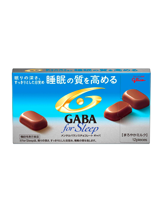 Молочный шоколад Glico с GABA для сладкого сна